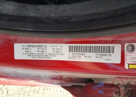 2010 Dodge Avenger R/T z USA, uszkodzony, nr VIN 1B3CC5FB3AN218823